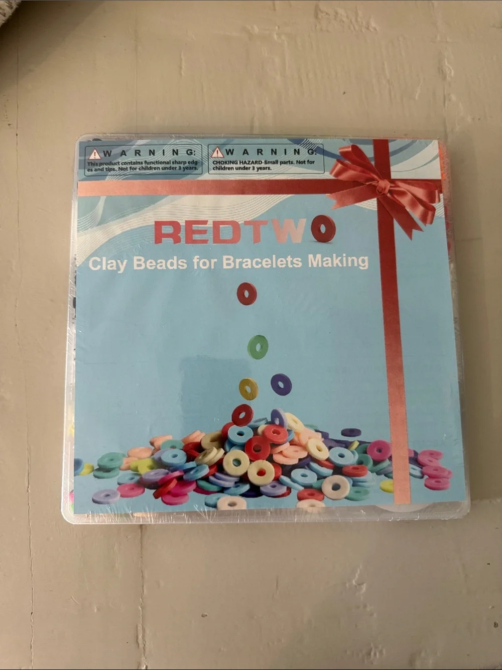 Kids Clay Beads Set - Multicolor for Bracelet Making